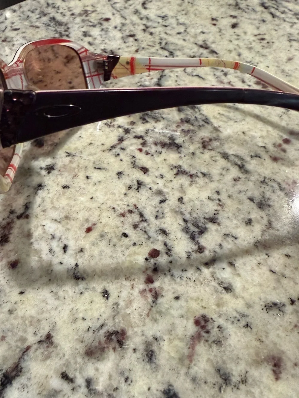 Oakley Women's Dark Brown Frame Sunglasses with Brown Lenses